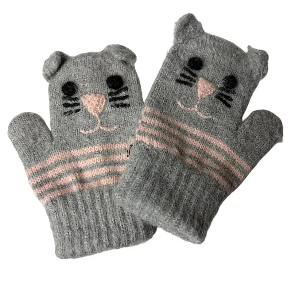 Girls Small Glove and Mitten Bundle